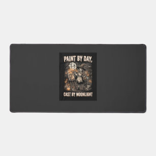 Halloween Artist Witch Magic Desk Mat