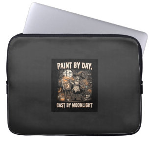 Halloween Artist Witch Magic Laptop Sleeve