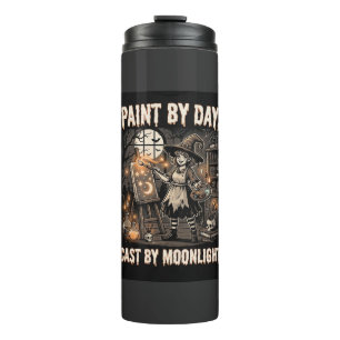 Halloween Artist Witch Magic Thermal Tumbler