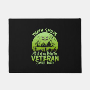 Halloween At Al Of Us Only The Veteran Smile Back Doormat