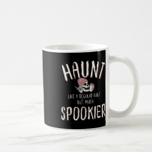 Halloween Aunt Shirt Halloween Skeleton Costume Coffee Mug