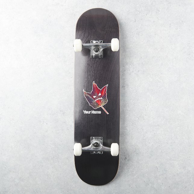 Halloween Autumn Foliage Leaf Fall Thanksgiving (Skateboard)
