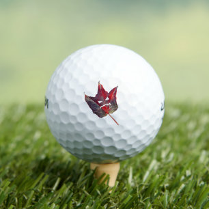 Halloween Autumn Foliage Leaf Fall Thanksgiving Golf Balls