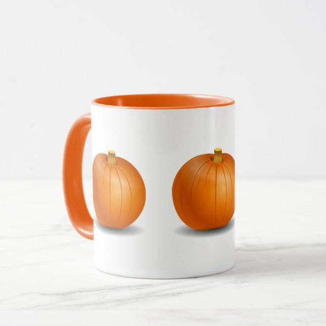 Halloween/Autumn Pumpkin Mug (Front Left)