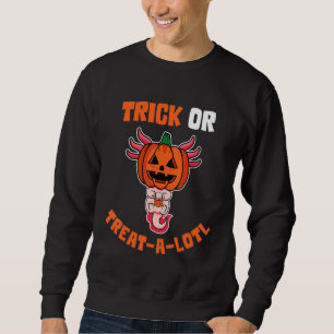 Halloween Axolotl Shirt Trick Or Treat Axolotl Cos