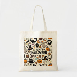 Halloween b tote bag