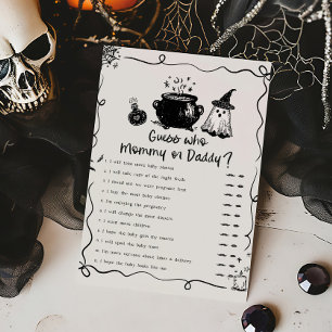 Halloween Baby is Brewing Guess Who Mummy or Daddy