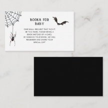 Halloween Baby Shower Book Request
