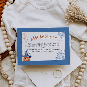 Halloween Baby Shower Books For Baby Enclosure Card