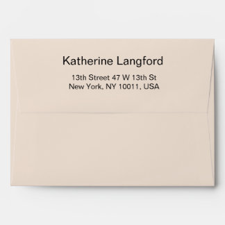 Halloween Baby Shower Envelope