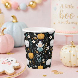 Halloween Baby Shower Fairy Pumpkin Cups