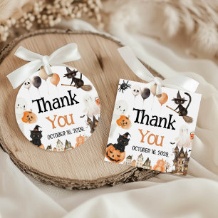 Halloween Baby Shower Favour Tags