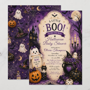 Halloween Baby Shower Invitation