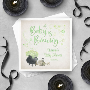 Halloween Baby Shower Napkin