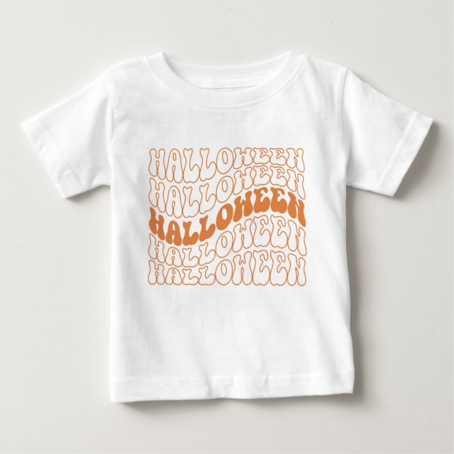 Halloween Baby T-Shirt (Front)
