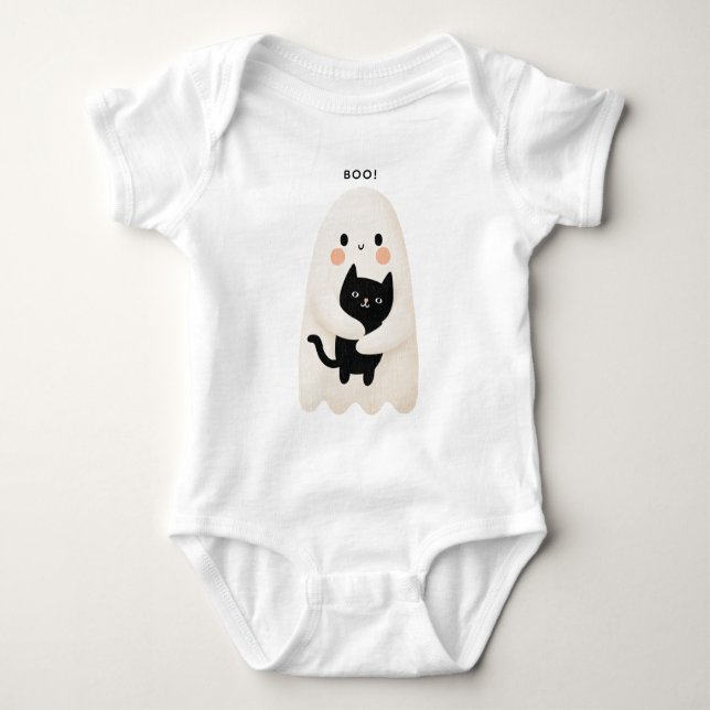 Halloween Baby T-Shirt Baby Bodysuit (Front)