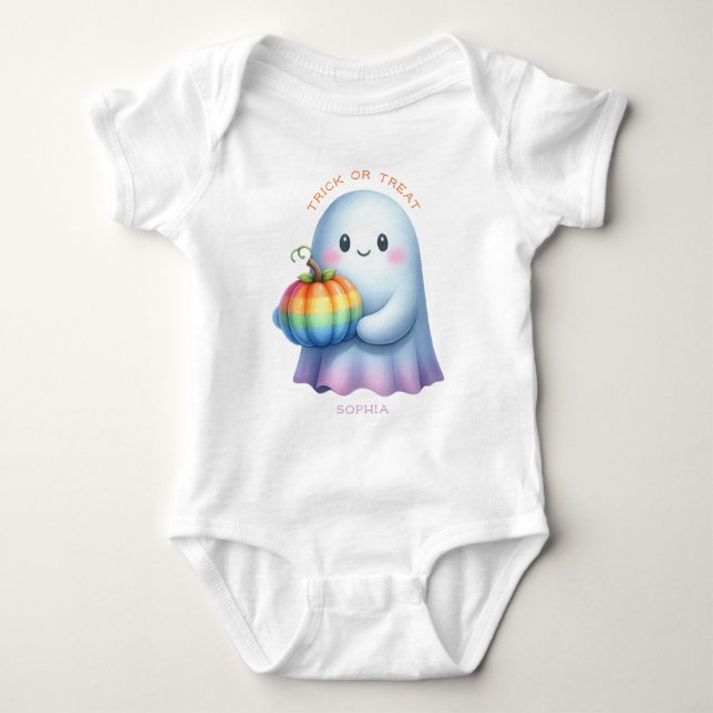 Halloween Baby T-Shirt Bodysuit (Front)