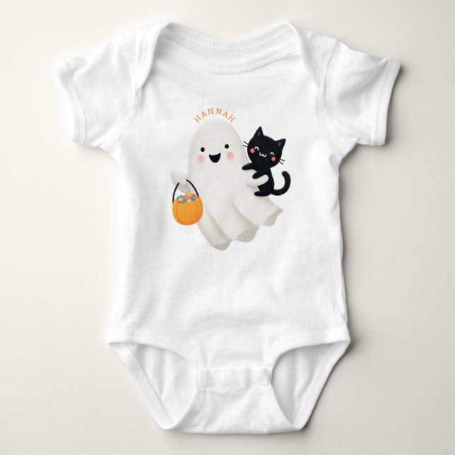 Halloween Baby T-Shirt Bodysuit (Front)