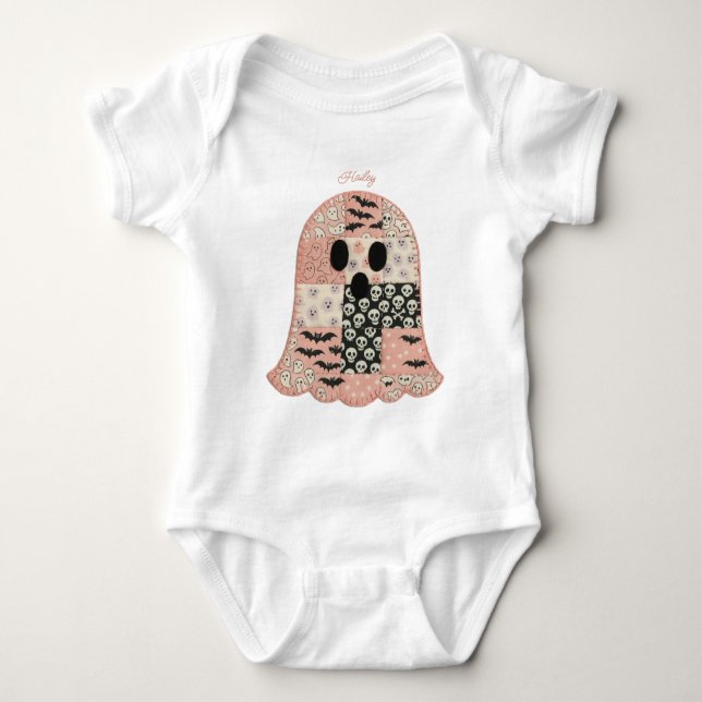 Halloween Baby T-Shirt Bodysuit (Front)
