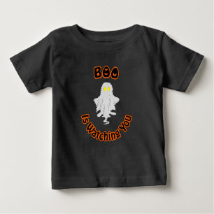 Halloween Baby T-Shirt   Boo Is Watching You