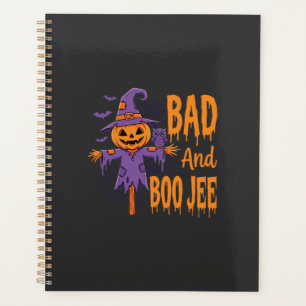 Halloween Bad And Boo Jee Scarecrow Graphic Planner