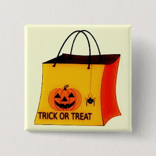 Halloween Bag 15 Cm Square Badge