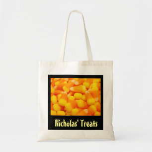 Halloween bags custom Add Child's Name Candy Corn