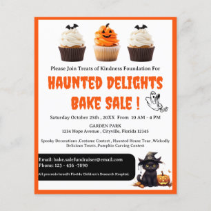 Halloween Bake Sale Flyer