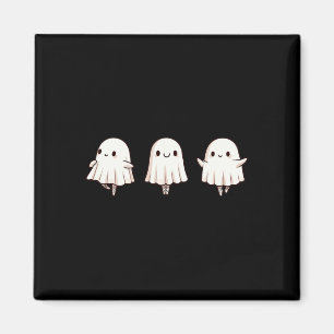 Halloween Ballet Ghost Ballet Dancer Spooky Dance  Magnet