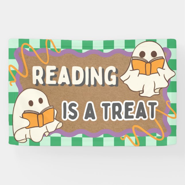 Halloween Banners for Schools Classroom Library (Horizontal)