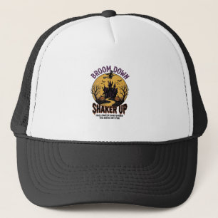 Halloween Bartender Shirt Haunted Tavern Witch Des Trucker Hat