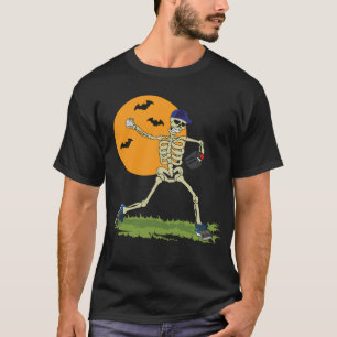 Halloween Baseball Skeleton Baseball Halloween  T-Shirt