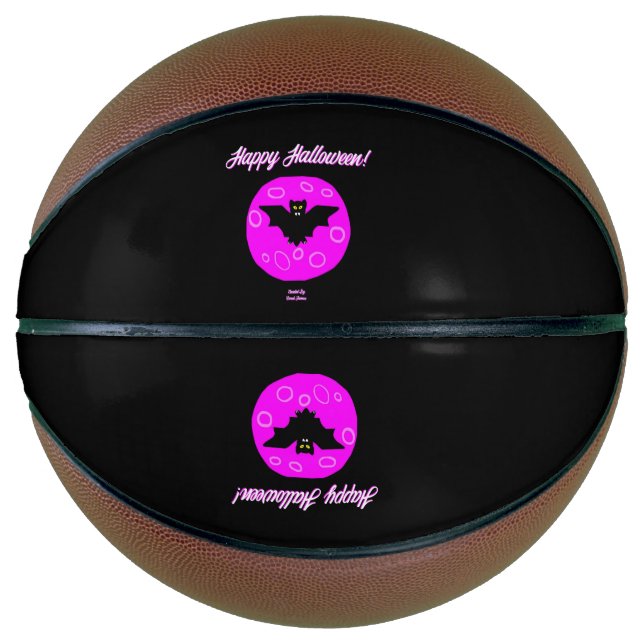 Halloween Bat Basketball (Front)
