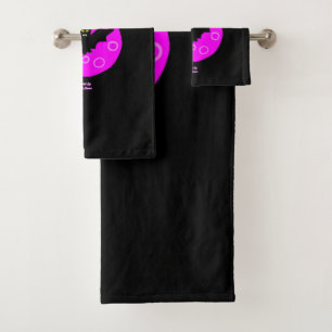 Halloween Bat Bathroom Towel Set