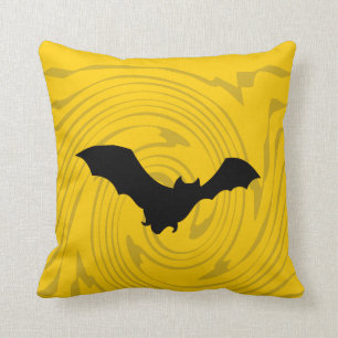 Halloween bat cushion