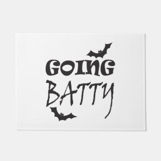 Halloween Bat Doormat