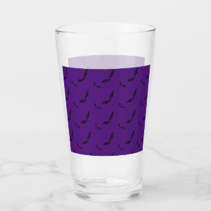 Halloween/bat Glass