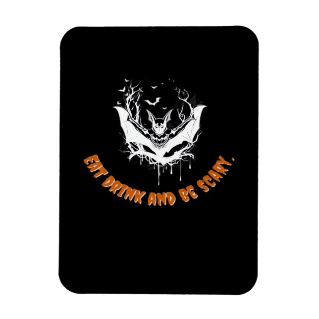 Halloween Bat Hanging For The Essential Magnet (Vertical)