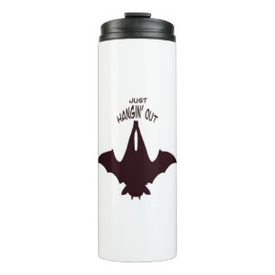 Halloween bat holiday thermal tumbler