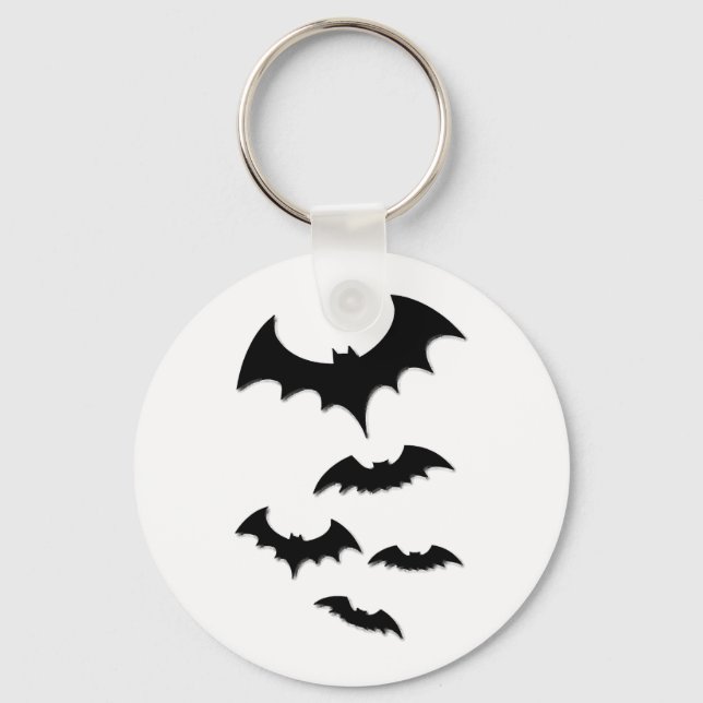 halloween bat key ring (Front)