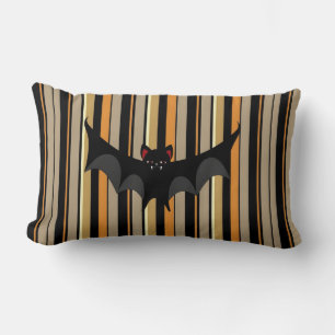 Halloween Bat Lumbar Cushion