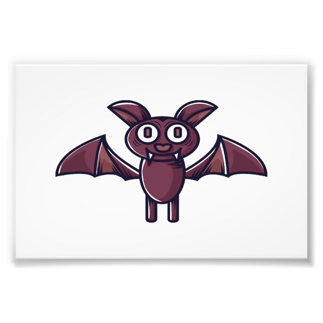 Halloween Bat             Photo Print (Front)