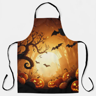 Halloween/Bat/Pumpkin/Fall Apron