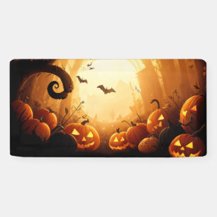 Halloween/Bat/Pumpkin/Fall  Banner