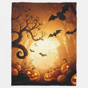 Halloween/Bat/Pumpkin/Fall  Fleece Blanket