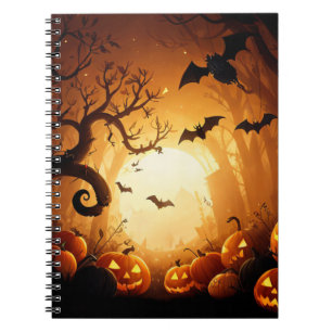 Halloween/Bat/Pumpkin/Fall  Notebook