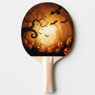 Halloween/Bat/Pumpkin/Fall  Ping Pong Paddle