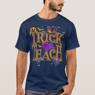Halloween Bat Teacher Prek Preschool Kindergarten T-Shirt