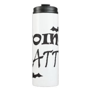 Halloween Bat Thermal Tumbler