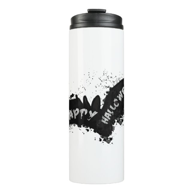 Halloween Bat     Thermal Tumbler (Front)